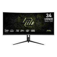 จอมอนิเตอร์ MSI MAG 342CQRF E20 Gaming Monitor (Rapid VA 2K 200Hz Curved) (4711377392426)