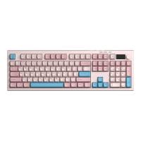 ราคา คีย์บอร์ดเกมมิ่ง AULA S102PRO Pink (6978080504753)