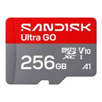 เมมโมรี่การ์ด SanDisk Ultra Go microSDXC C10 A1 U1 UHS-I 190MB/s R 256GB (SDSQUGN-256G-GN6MN) (61965