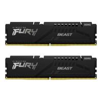 แรมพีซี Kingston DDR5 64GB/5200MHz.CL40 (2x32GB) Fury Beast XMP Black (740617326550)