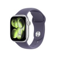 Apple Watch Series 11 GPS 42mm Silver Aluminium Case with Purple Fog Sport Band - S/M (195950461794)