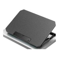 ราคา แท่นวางโน๊ตบุ๊ค QPLUS Notebook Cooling Pad LS001 15.6 inch Black (8854430010786)