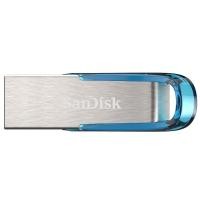 แฟลชไดร์ฟ SanDisk USB Drive Ultra Flair 3.0 32GB Blue (SDCZ73_032G_G46B) (619659163020)