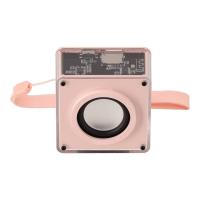 ราคา ลำโพงบลูทูธ QPLUS Mini Cute Cube Pink (8857816077380)