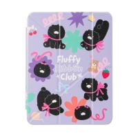 ราคา QPLUS x KAKAO Friends เคส iPad 10.2 7th/8th/9th Gen (2021) Y Model Fluffy Ribbon Club Purple (8858880001260)