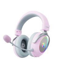 ราคา หูฟังเกมมิ่ง Neolution E-sport Gaming Headset LUMEN Tri-mode Pink (8887210008116)