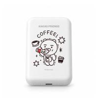 ราคา FOX x KAKAO Friends พาวเวอร์แบงค์ Magnetic PD20W 5000 mAh UP0503 (CCC) Life is Hard Coffee White (8855879958950)