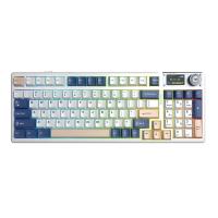 ราคา คีย์บอร์ดเกมมิ่ง AULA Gaming Keyboard F98PRO V3 (BLUE/WHITE/PINK) Bloomfield Switch (6978080503558)