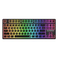 ราคา คีย์บอร์ดเกมมิ่ง Signo Gaming Keyboard Nuzzon KB-751 Wireless Mechanical Black (Blue Switch) (8954120867390)