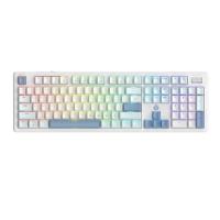 ราคา คียบอร์ดเกมมิ่งFantech Gaming Keyboard MK895 Wireless (Blue Switch) White (6977052256041)