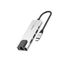 ราคา AMAZINGthing Hub 5-in-1 USB-C 4K Thunder Pro (HDMI 4K@60Hz/Dual USB3.0/USB-C 5 Gbps/USB-C PD 100W) (4896238760115)