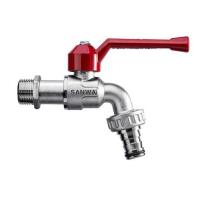 ราคา ก๊อกบอลสนาม SANWA 1/2 นิ้ว สีแดง (8817)