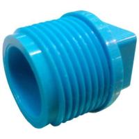 ราคา ปลั๊กอุดเกลียวนอก ท่อน้ำไทย 1/2 นิ้ว สีฟ้า (85336)