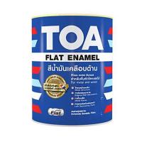 ราคา สีน้ำมัน TOA FLAT ENAMEL F888 สีดำ ด้าน 1 แกลลอน (106962)