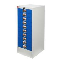 ราคา ตู้ลิ้นชักเหล็ก 10 ลิ้นชัก LUCKY WORLD CDX-10-RG สีน้ำเงิน (121832)