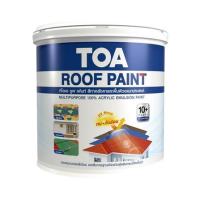 ราคา สีทาหลังคา TOA ROOF PAINT R690 สีน้ำตาลโกเมน 1 แกลลอน (176067)