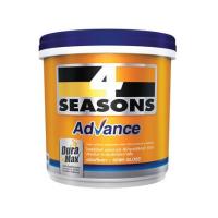 ราคา สีน้ำทาภายนอก TOA 4 SEASONS ADVANCE BASE B กึ่งเงา 1 แกลลอน (234977)