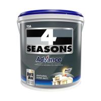 ราคา สีน้ำทาฝ้า TOA 4 SEASONS ADVANCE A8000 ด้าน 1 แกลลอน (244466)