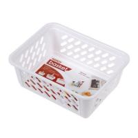 ราคา ตะแกรงใส่ของเหลี่ยมเล็ก PIONEER ขาว (260232)