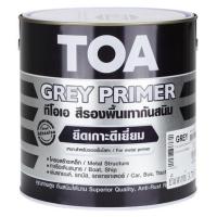ราคา สีรองพื้นโลหะกันสนิม TOA สีเทา 1 แกลลอน (267918)