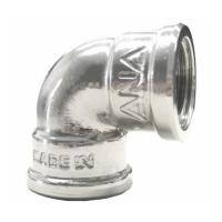 ราคา ข้องอเกลียวใน 90 องศา ANA BRASS FF 1/2 นิ้ว ชุปโครเมียม (279376)