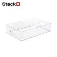 ราคา กล่องแบ่งช่อง 1 ช่อง STACKO TLV602 16.3x24.6x5.6 ซม. สีใส (1007596)