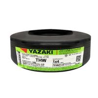 ราคา สายไฟ THW IEC01 YAZAKI 1x4 ตร.มม. 100 ม. สีดำ (1020104)