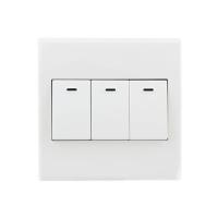 ราคา ชุดสวิตช์ 1 ทาง 3 ช่อง PANASONIC BSW 1301 สีขาว (1042585)