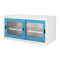 ราคา ตู้เหล็กบานเลื่อนกระจก KIOSK USB-2 สีขาว/ฟ้า (1055849)