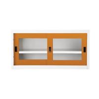 ราคา ตู้เหล็กบานเลื่อนกระจก KIOSK USB-2 OR สีขาว/ส้ม (1056558)