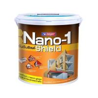 ราคา สีน้ำทาภายนอก BEGER NANO1 SHIELD BASE D กึ่งเงา 3.5 ลิตร (1057951)