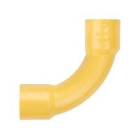 ราคา ข้อโค้ง 90 ช่วงสั้น PVC ตราช้างNPI 3/8 นิ้ว สีเหลือง (1067107)