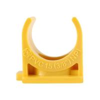 ราคา คลิปก้ามปู PVC ตราช้างNPI 3/8 นิ้ว สีเหลือง (1067133)