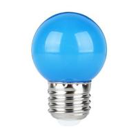 ราคา หลอด LED ปิงปอง HI-TEK HLLC00001B 1 วัตต์ E27 สีน้ำเงิน (1067509)