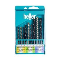 ราคา ดอกเจาะเหล็ก ไม้ คอนกรีต HELLER 9 ชิ้น/แพ็ค (1097078)