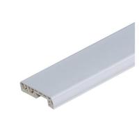 ราคา บัววงกบ WPC ECO-DOOR ขอบเรียบ 6X220X1.5 ซม. สีขาว (1099069)