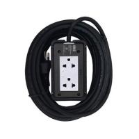 ราคา บล็อกยาง 2x4 พร้อมสาย VCT3x1.5 2 ช่อง UNIC E2-3 10 เมตร สีเทา (1103861)