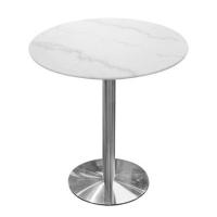 ราคา โต๊ะสนามหินอ่อนกลม SPRING MARBLE MSL สีขาว (1118324)