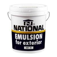 ราคา สีน้ำทาภายนอก DELTA NATIONAL 300 สีขาว ด้าน 5 แกลลอน (1119339)