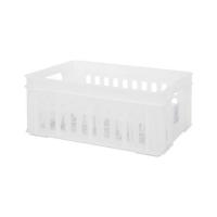 ราคา ลังแก้ว BASKET NNH 121 23.3x31x13.5 ซม. สีขาว (1120414)