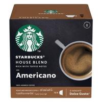 ราคา แคปซูลเครื่องชงกาแฟ NESCAFE DOLCE GUSTO STARBUCKS HOUSE BLEND AMERICANO (1123538)