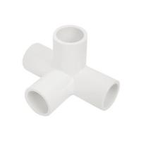 ราคา ข้อต่อสี่ทางตั้งฉาก PVC THAI PIPE 1/2 นิ้ว สีขาว (1125983)