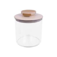 ราคา ขวดโหลแก้วฝาดึง 0.5 ลิตร HAPPY WARE สีน้ำตาล (1130151)