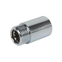 ราคา ข้อต่อตรงทองเหลือง เกลียวนอก/ใน ANA 1/2 นิ้ว x30 มม. สีโครม (1137021)