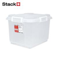 ราคา กล่องหูล็อค STACKO 60 ลิตร 52.3x43.2x38.3 ซม. สีใส (1150378)