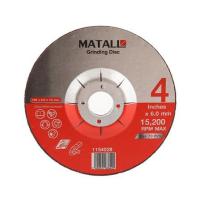 ราคา ใบเจียรเหล็ก MATALL RED 4 นิ้วX6.0 มม. (1154028)