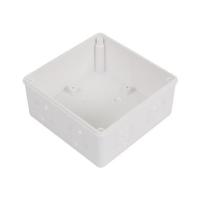 ราคา กล่องพลาสติกกันน้ำ ฝาใส ELECKTA 4x4 นิ้ว สีขาว (1156372)