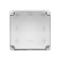 ราคา กล่องพลาสติกกันน้ำ ฝาใส ELEKTRA 6x6 นิ้ว สีขาว (1156392)