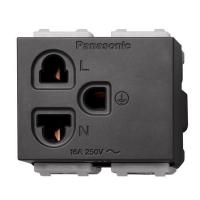 ราคา เต้ารับเดี่ยว 3 ขา PANASONIC WEGN 1191H สีเทา (1157685)