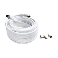 ราคา สายอากาศ TV พร้อมแจ็ค MOVADA 10 เมตร สีขาว (1160307)